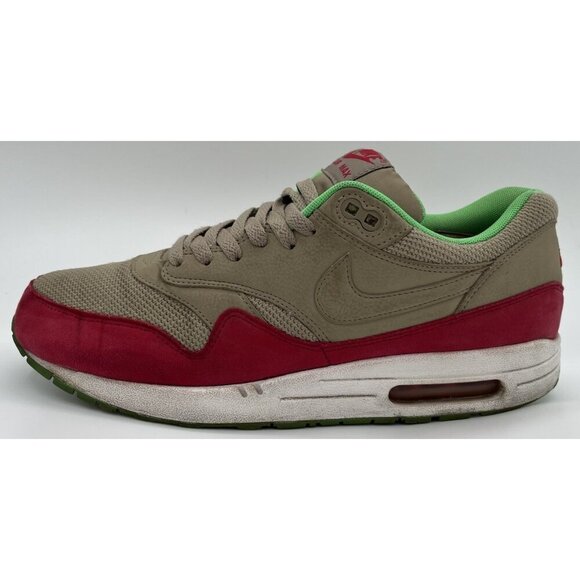Nike Air Max 1 Essential Bamboo Fuschia Men’s Size 10 Shoes Sneakers 537383-200 - Picture 4 of 10